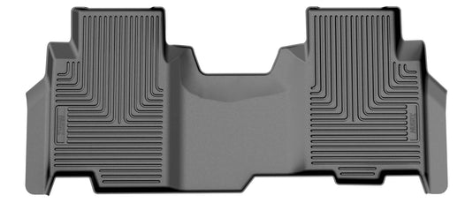 Husky Liners X-act Contour Floor Liner, Rear, Black - 2024-2026 Chevrolet Silverado EV, GMC Sierra EV
