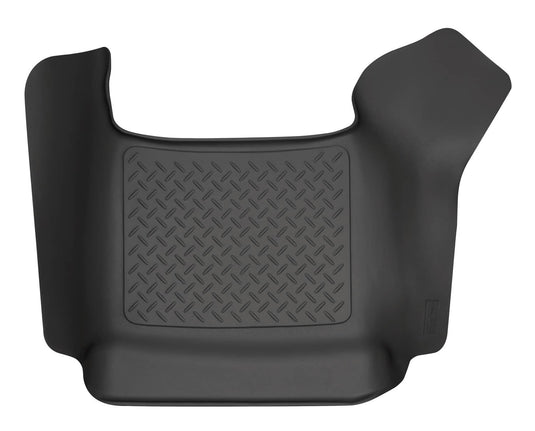 Husky Liners WeatherBeater Center Hump Floor Liner, Front, Black, Regular/Quad Cab (1500), Regular/Quad/Mega Cab (03-09 HD), Regular Cab (10-18 HD), 2WD Only (2002-2009) - 2002-2018 Ram 1500, 2019-2024 Ram 1500 Classic, 2003-2018 Ram 2500/3500