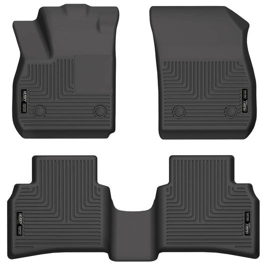 Husky Liners WeatherBeater Floor Liners, Front & 2nd Row, Black - 2021-2023 Buick Envision