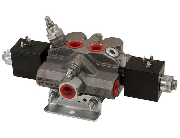 Load image into Gallery viewer, Electric Sectional Valve 4-Way 1 Relief Port/PB
