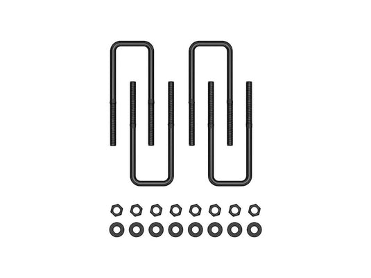 Icon Vehicle Dynamics Rear 8.0" U-bolt Kit — 1996-2026 Multi-Vehicle - ICT-52050 - Absolute Autoguard
