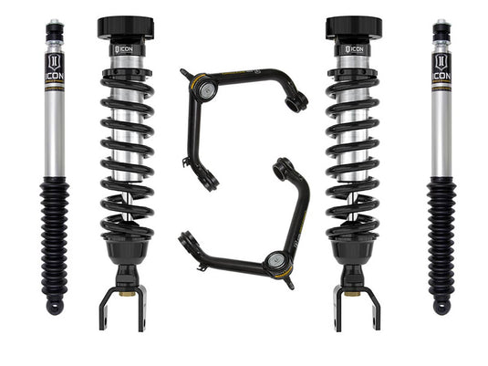 Icon Vehicle Dynamics Stage 1 2-3" Lift Kit with Tubular Upper Control Arms — 2019-2023 Ram 1500 - ICT-K213111T - Absolute Autoguard