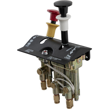 Load image into Gallery viewer, Dual Lever Feathering Non-Disengage Spring Return PTO/Pump Air Control Valve
