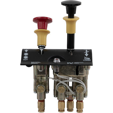 Load image into Gallery viewer, Dual Lever Non-Feathering Non-Disengage Spring Return PTO/Pump Air Control Valve
