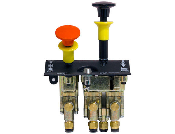 Load image into Gallery viewer, Dual Lever Feathering Disengage Non-Return PTO/Pump Air Control Valve
