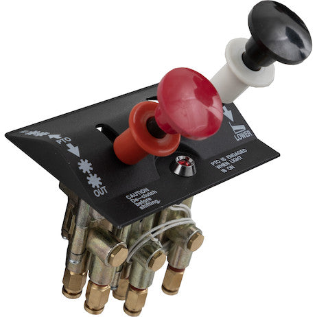 Load image into Gallery viewer, Dual Lever Feathering Disengage Non-Return PTO/Pump Air Control Valve
