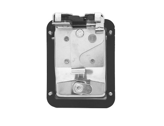 Stainless Steel Single Point Locking Paddle Latch - Thru-Hole Mount