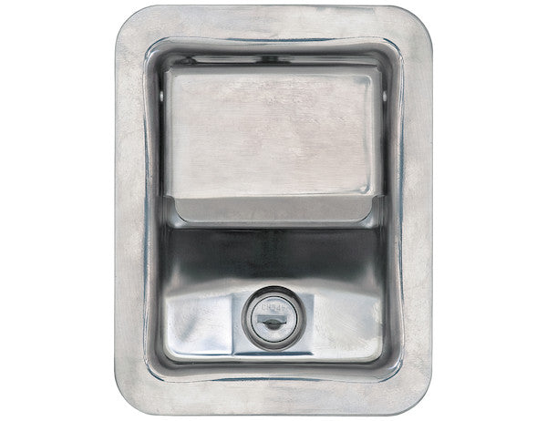 Load image into Gallery viewer, Stainless Steel Rotary Single Point Paddle Latch - 1/2 Inch Striker
