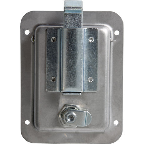 Load image into Gallery viewer, Stainless Steel Single Point Locking Paddle Latch - Thru-Hole Mount
