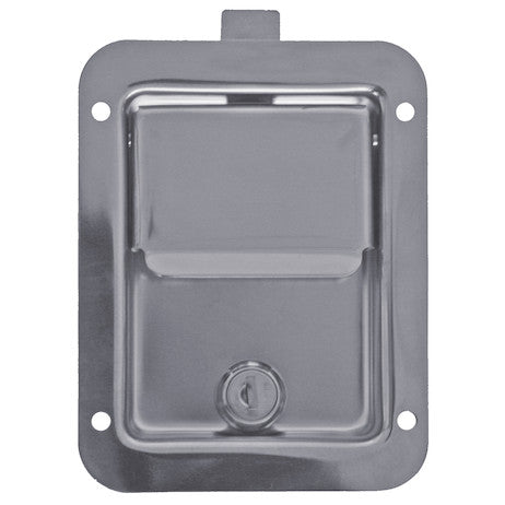 Load image into Gallery viewer, Stainless Steel Single Point Locking Paddle Latch - Thru-Hole Mount

