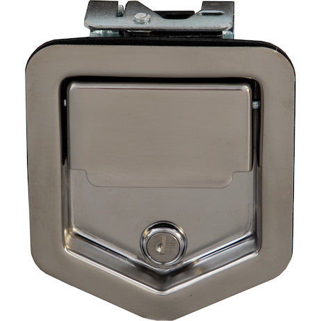 Load image into Gallery viewer, Stainless Steel Rotary Single Point Paddle Latch - 1/4 Inch Striker
