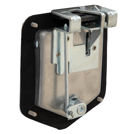 Load image into Gallery viewer, Stainless Steel Rotary Single Point Paddle Latch - 1/4 Inch Striker
