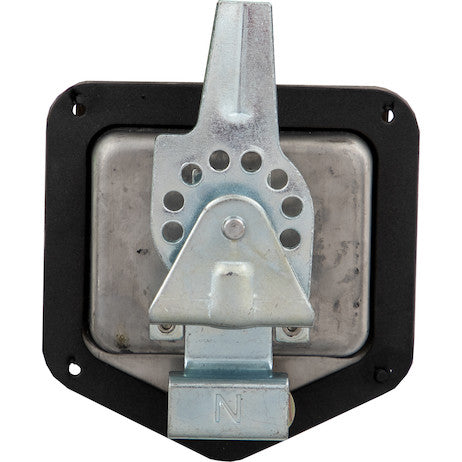 Stainless Single Point T-Handle Latch with Mounting Holes