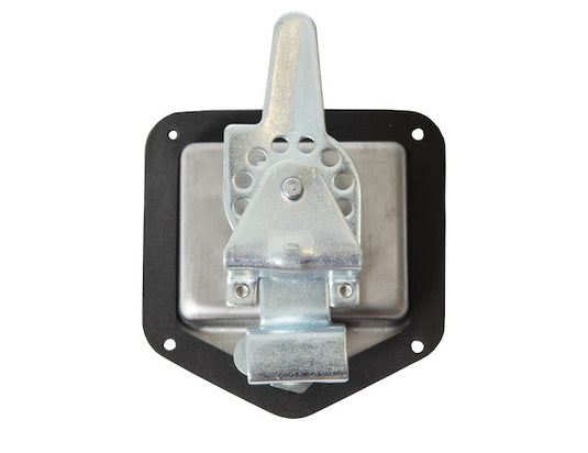 Stainless Single Point T-Handle Latch with Blind Studs/Gasket/Cylinder with Keys