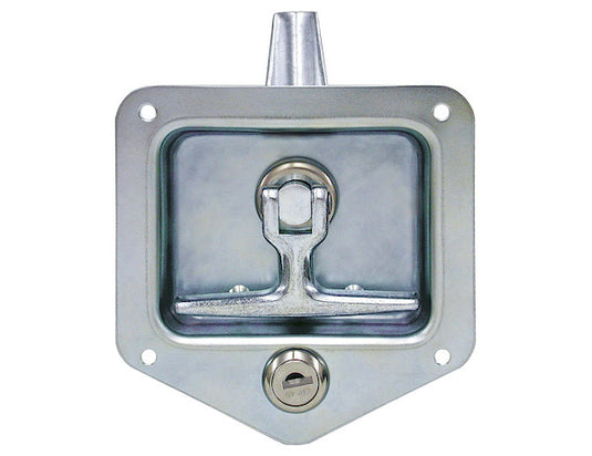 Stainless Single Point T-Handle Latch with Mounting Holes