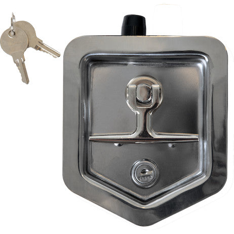 Stainless Triple Point T-Handle Latch with Roller