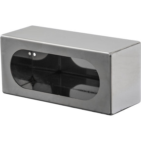 Load image into Gallery viewer, Single Oval Light Box Stainless Steel
