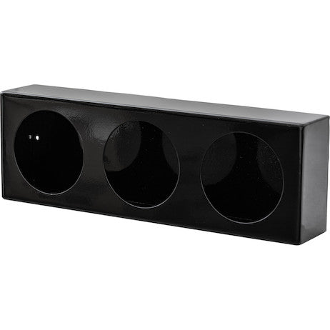 Load image into Gallery viewer, Triple Round Light Box Black Powder Coated Steel
