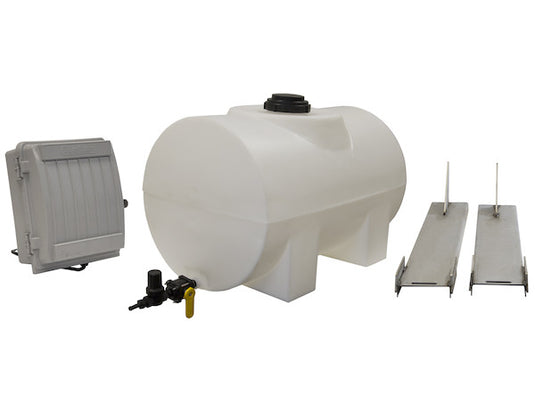 SaltDogg 12 VDC Pre-Wet Kit With Two 55-Gallon Poly V-Box Mount Reservoirs