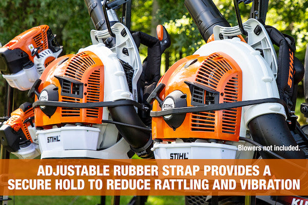 Load image into Gallery viewer, Backpack Blower Rack for Open/Enclosed Landscape Trailers
