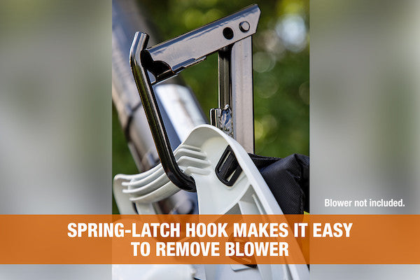 Load image into Gallery viewer, Backpack Blower Rack for Open/Enclosed Landscape Trailers
