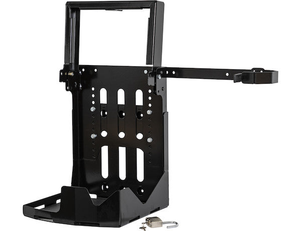 Load image into Gallery viewer, Adjustable Backpack Blower Rack for Open and Enclosed Landscape Trailers
