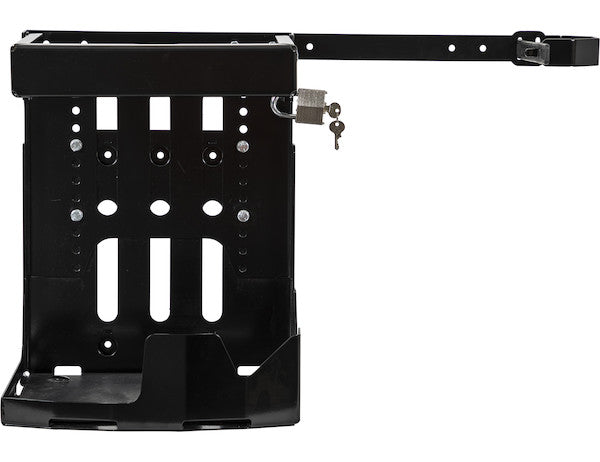 Load image into Gallery viewer, Adjustable Backpack Blower Rack for Open and Enclosed Landscape Trailers
