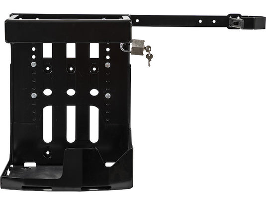 Adjustable Backpack Blower Rack for Open and Enclosed Landscape Trailers