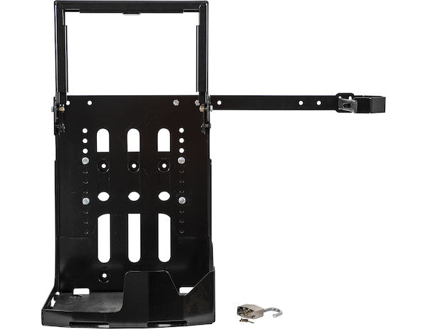 Load image into Gallery viewer, Adjustable Backpack Blower Rack for Open and Enclosed Landscape Trailers
