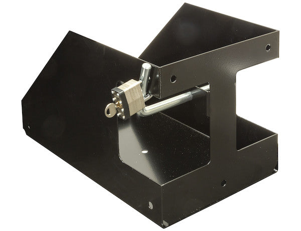 Load image into Gallery viewer, Locking Gas Container Rack for Open/Enclosed Landscape Trailers

