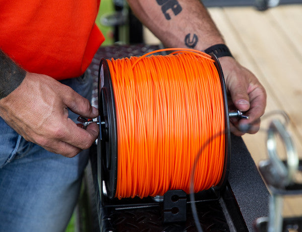 Load image into Gallery viewer, Trimmer Line Spool Bracket for Open/Enclosed Landscape Trailers

