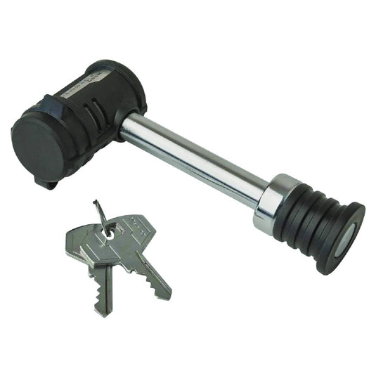 Masterlock 1/2" Receiver Lock 1-1/4" Hitch Locking - MAS-1472DAT - Absolute Autoguard