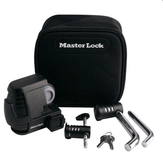 Masterlock Trailer Coupler Lock Receiver Lock and Trailer Coupler Latch Lock Combo Pack - MAS-3794DAT - Absolute Autoguard