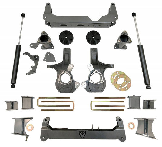 MaxTrac Suspension 7" Lift Kit — 2014-2016 Chevrolet & GMC - MXT-K941570 - Absolute Autoguard