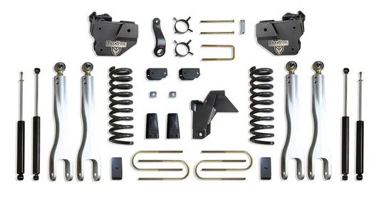MaxTrac Suspension 4" Lift Kit with 4 Links & Maxtrac Shocks — 2019-2024 Ram 3500 - MXT-K947541L - Absolute Autoguard