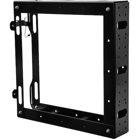 Outrigger Pad Holder - 24 Inch Black Steel