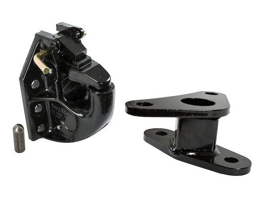 45 Ton 6-Hole Air Compensated Pintle Hitch Kit with Brake Chamber Bracket