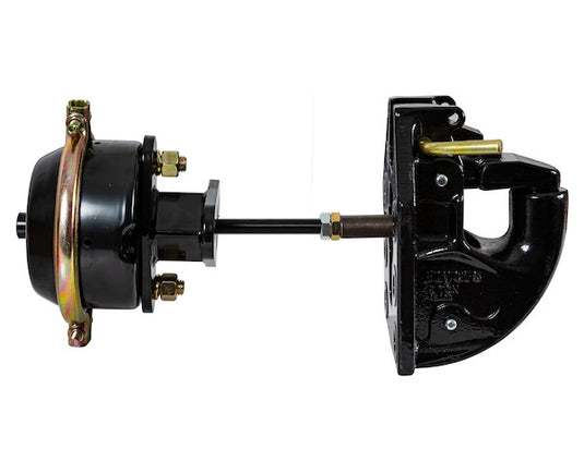 45 Ton 6-Hole Air Compensated Pintle Hitch Kit with Brake Chamber Bracket