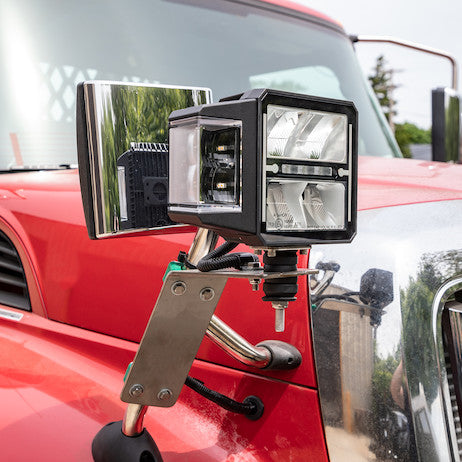 Load image into Gallery viewer, Mirror Mount Plow Light Bracket Kit
