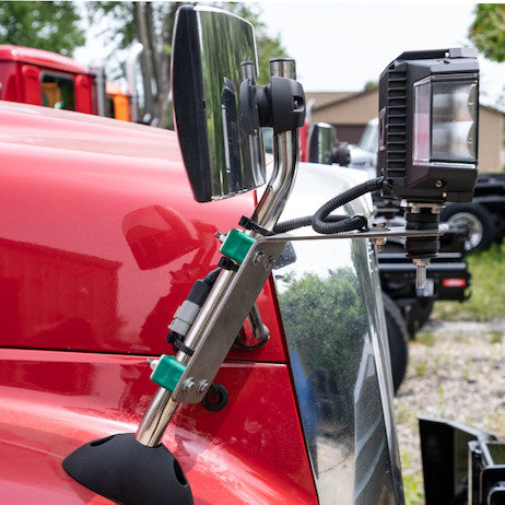 Load image into Gallery viewer, Mirror Mount Plow Light Bracket Kit
