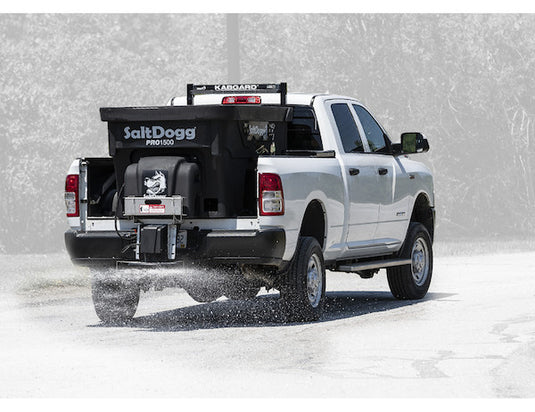 SALTDOGG® PRO ELECTRIC POLY HOPPER SPREADER WITH AUGER