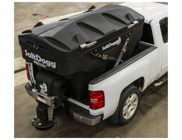 Load image into Gallery viewer, SALTDOGG® PRO ELECTRIC POLY HOPPER SPREADER WITH AUGER
