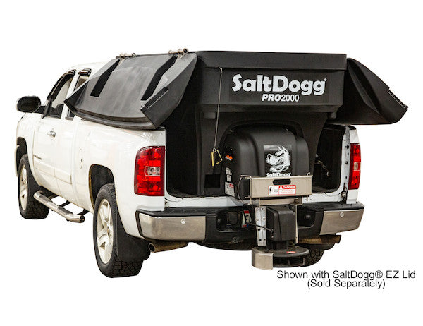 Load image into Gallery viewer, SALTDOGG® PRO ELECTRIC POLY HOPPER SPREADER WITH AUGER
