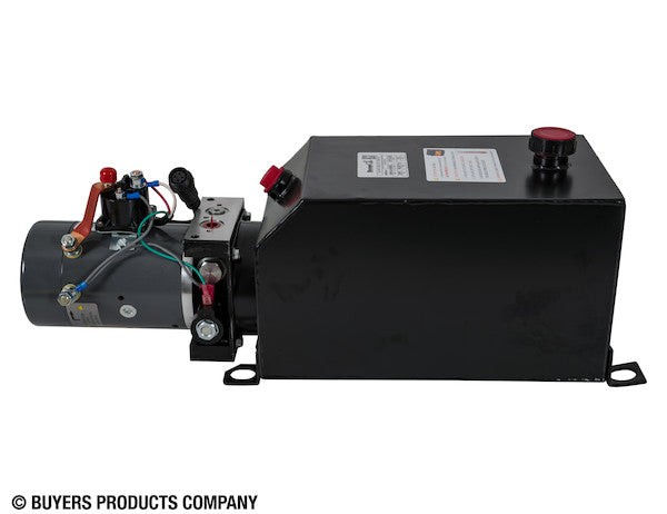 Load image into Gallery viewer, Buyers 3-Way DC Power Unit-Electric Controls Horizontal 3 Gallon Steel Reservoir
