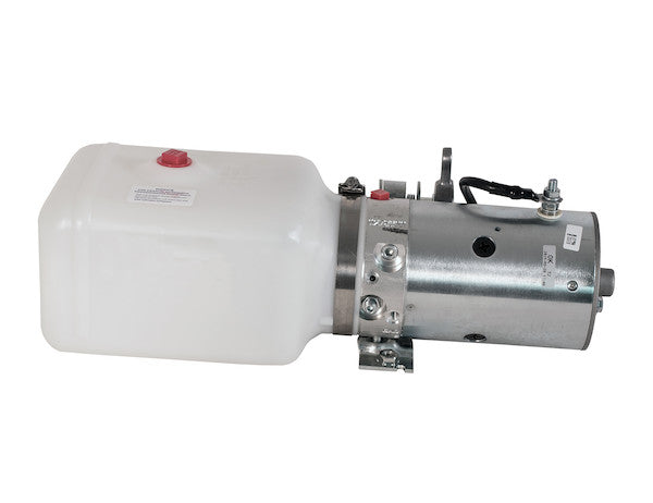 Load image into Gallery viewer, 3-Way DC Power Unit-Metered Release Valve Horizontal 0.86 Gallon Poly Reservoir
