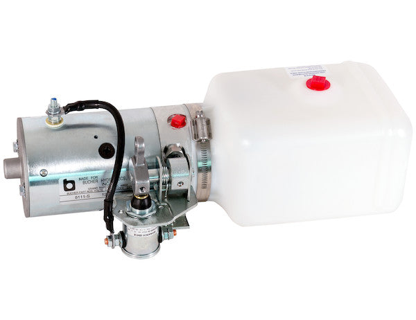 Load image into Gallery viewer, 3-Way DC Power Unit-Metered Release Valve Horizontal 0.86 Gallon Poly Reservoir
