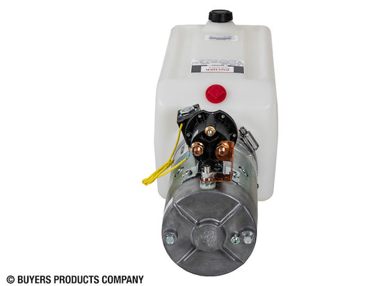 3-Way DC Power Unit-Electric Controls Horizontal 1.5 Gallon Poly Reservoir