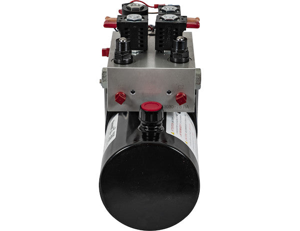 Load image into Gallery viewer, Buyers 4-Way/3-Way DC Power Unit-Electric Controls Horizontal 0.32 Gallon Reservoir
