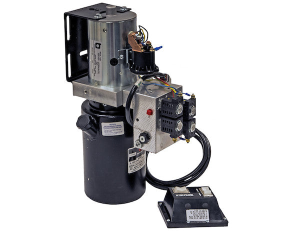 Load image into Gallery viewer, 4-Way/3-Way DC Power Unit-Electric Controls Vertical 0.75 Gallon Reservoir
