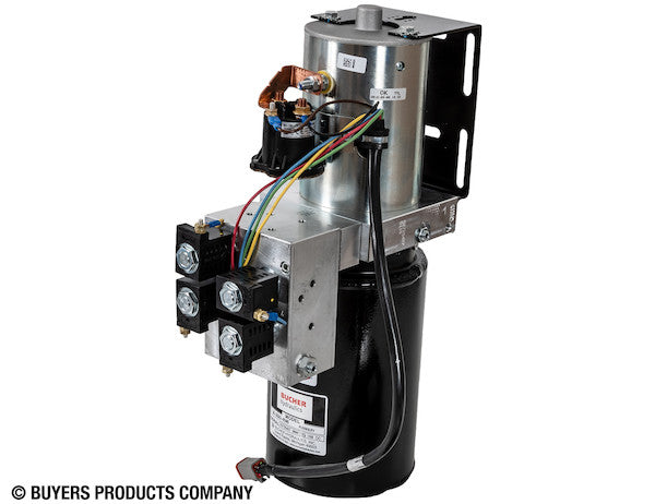Load image into Gallery viewer, 4-Way/3-Way DC Power Unit-Electric Controls Vertical 0.75 Gallon Reservoir

